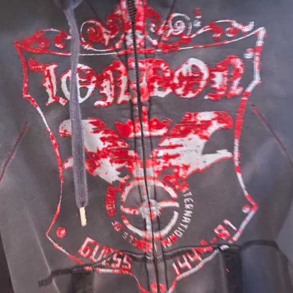 Guess Zip Up Hoodie - Picture 2 of 3